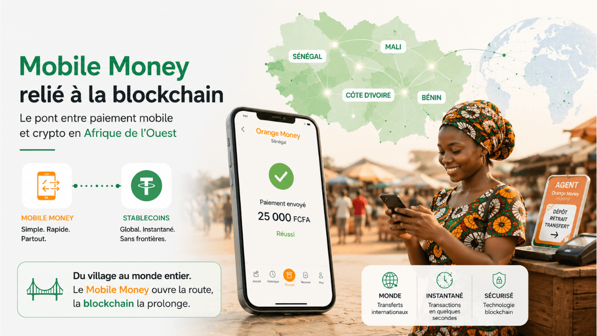 Mobile Money et crypto : concurrents ou alliés en Afrique de l'Ouest ?