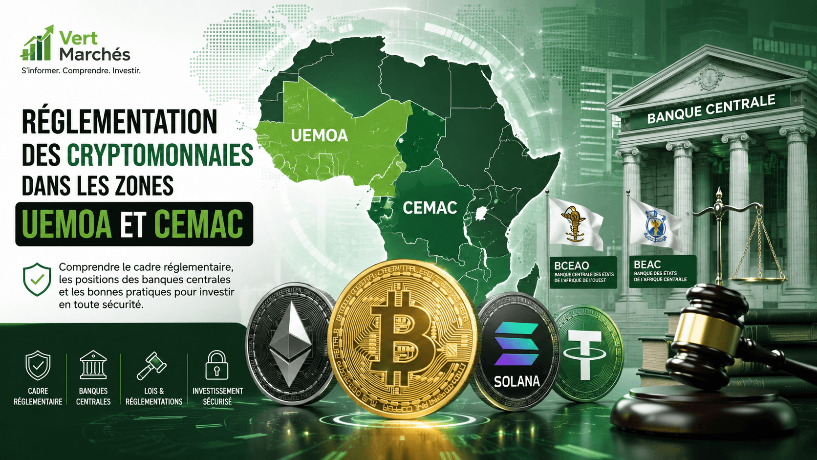 Réglementation crypto en zone UEMOA et CEMAC : où en est-on vraiment ?